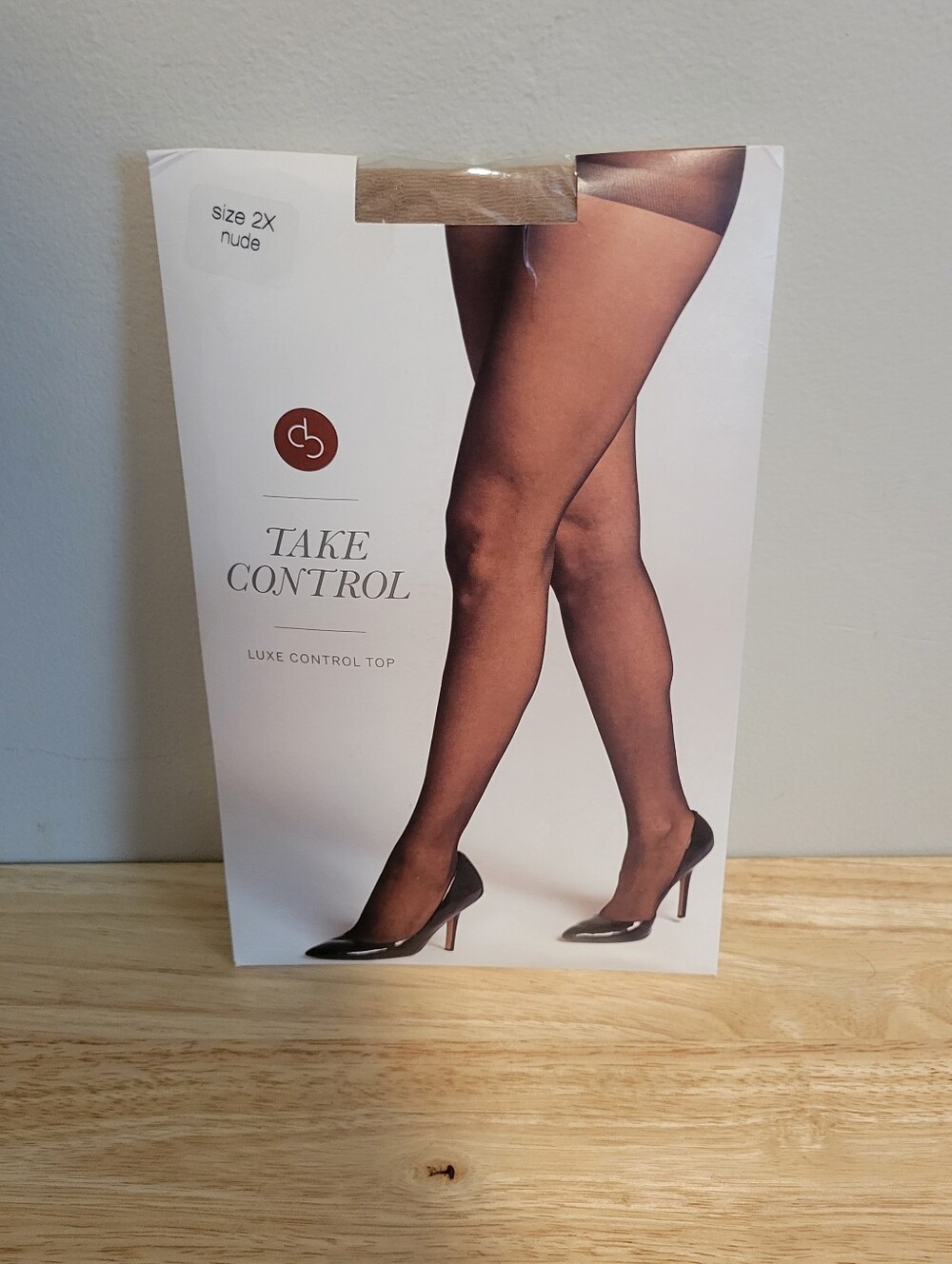 NEW dressbarn Nude Sheer Pantyhose - Take Control Luxe Size 2X